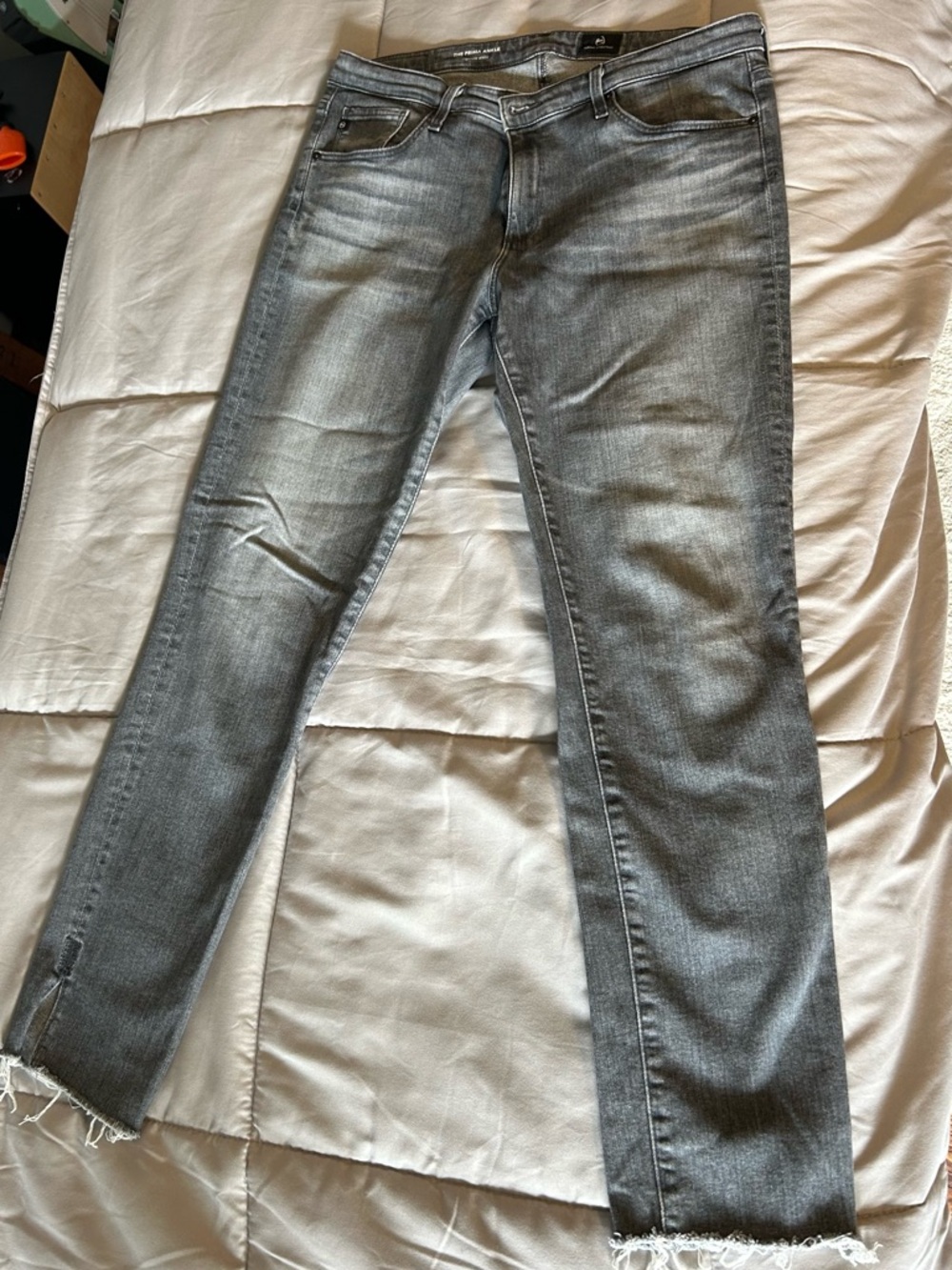 Ag Adriano Goldschmied Women's Skinny Jeans in Faded Gray